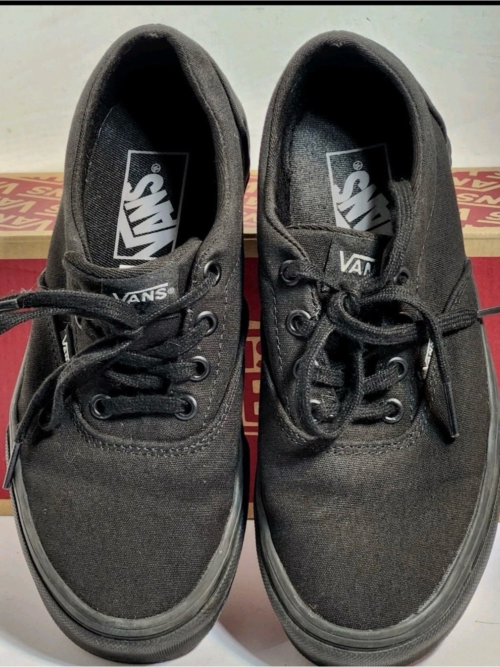 Vans Women’s Black Authentic Canvas Sneaker